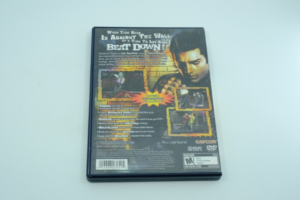 Beat Down: Fists of Vengeance – Complete in Box (CIB)