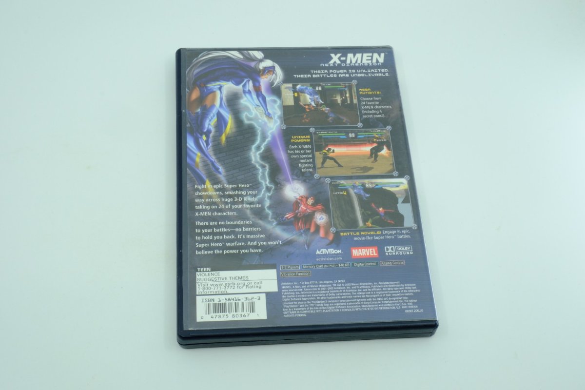 X-Men Next Dimension – Complete in Box (CIB)