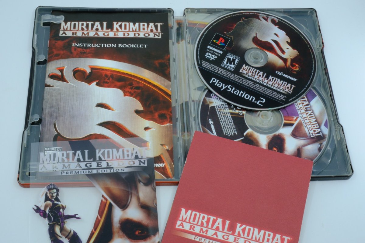 Mortal Kombat Armageddon Premium Edition – Complete in Box (CIB)