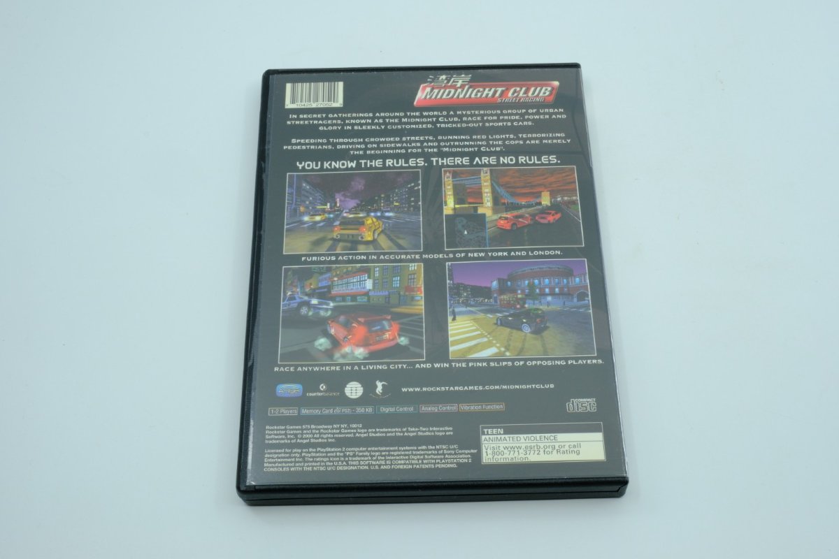 Midnight Club Street Racing – Complete in Box (CIB)