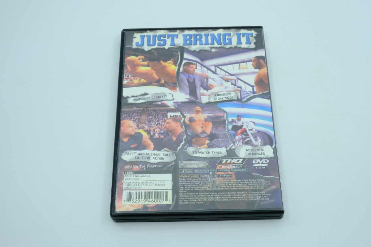 WWF SmackDown! Just Bring It – Complete in Box (CIB)