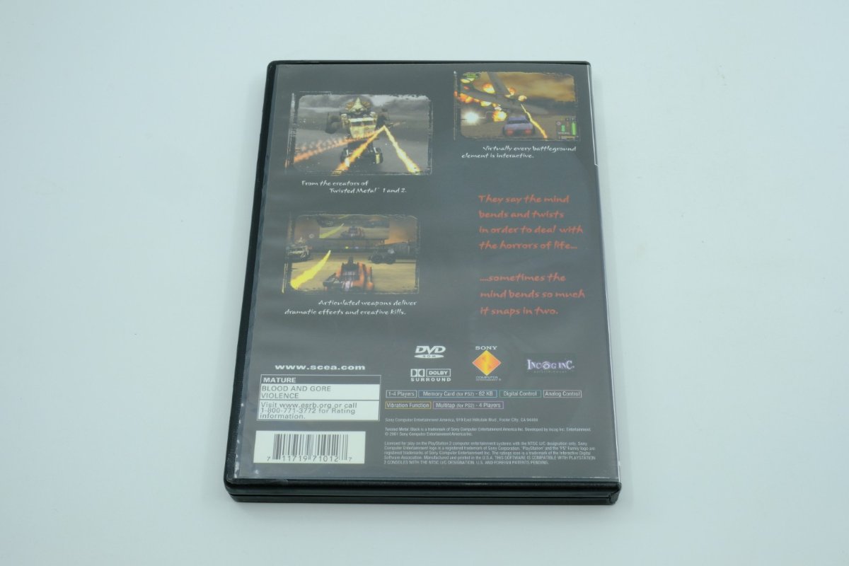 Twisted Metal: Black – Complete in Box (CIB)