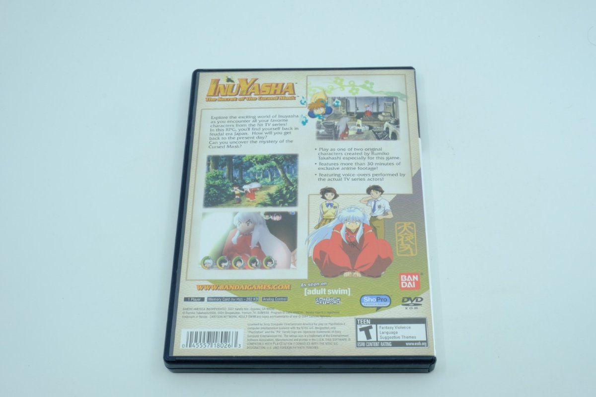 InuYasha: The Secret of the Cursed Mask – Complete in Box (CIB)