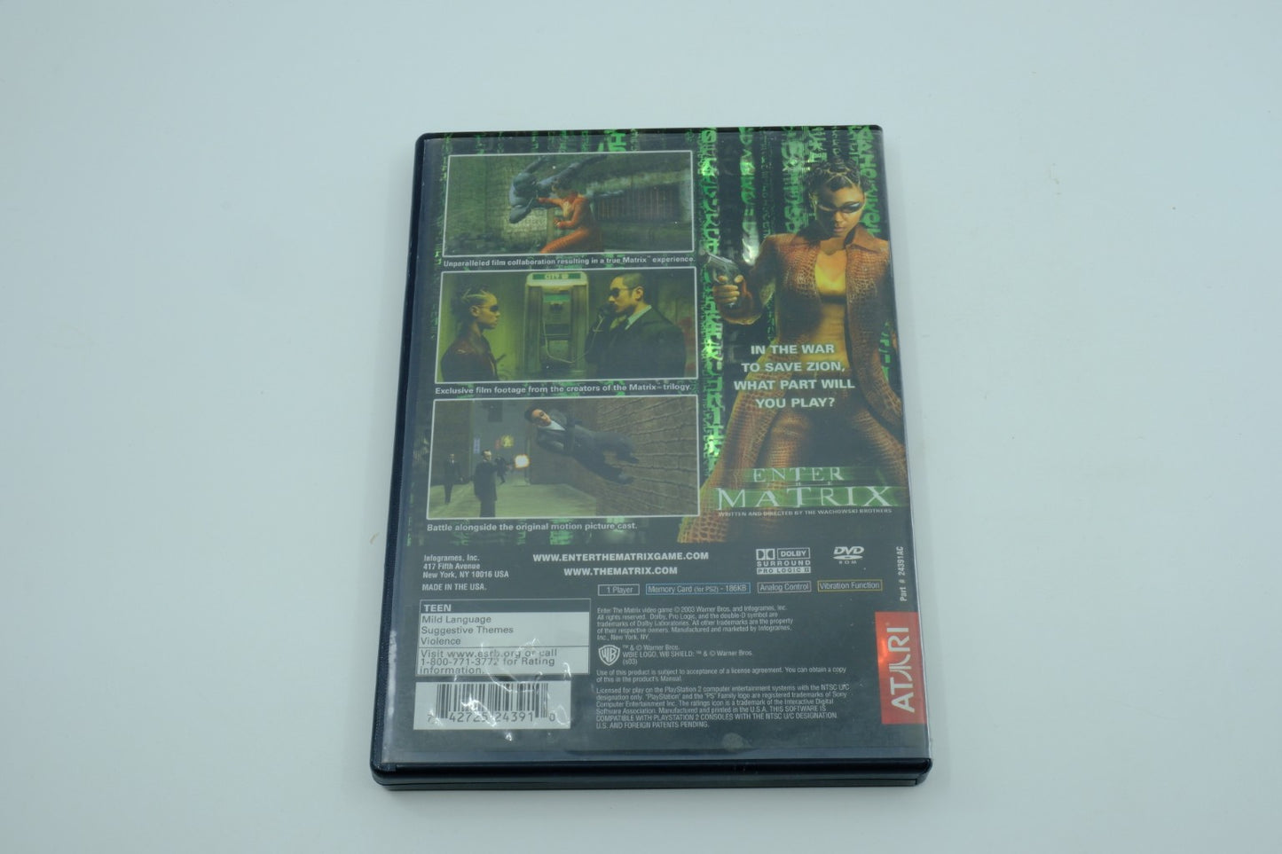 Enter the Matrix – Complete in Box (CIB)
