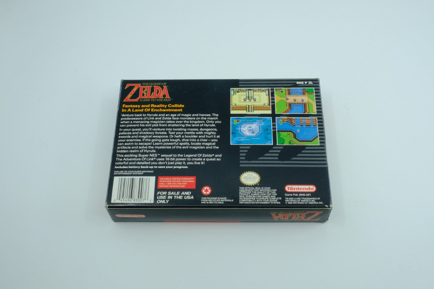 The Legend of Zelda: A Link to the Past - Complete in Box