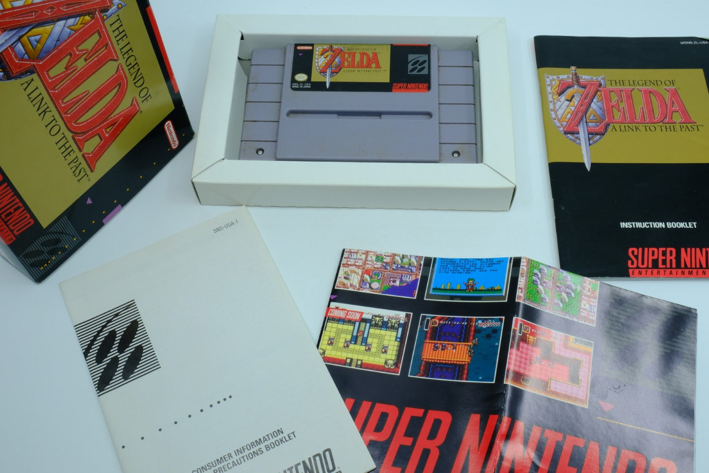 The Legend of Zelda: A Link to the Past - Complete in Box