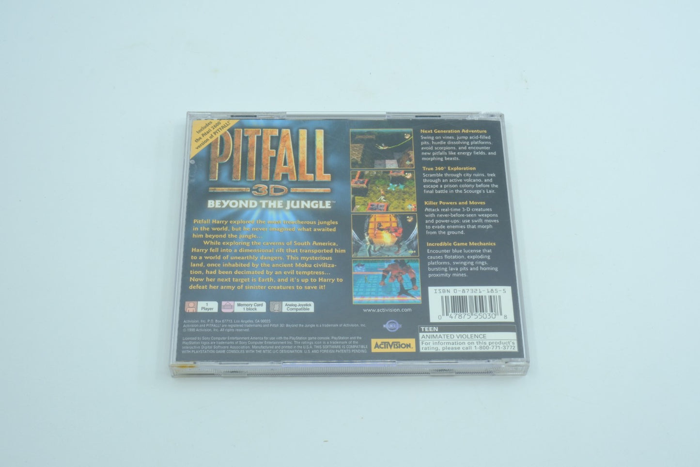 Pitfall 3D: Beyond the Jungle - Complete in Box