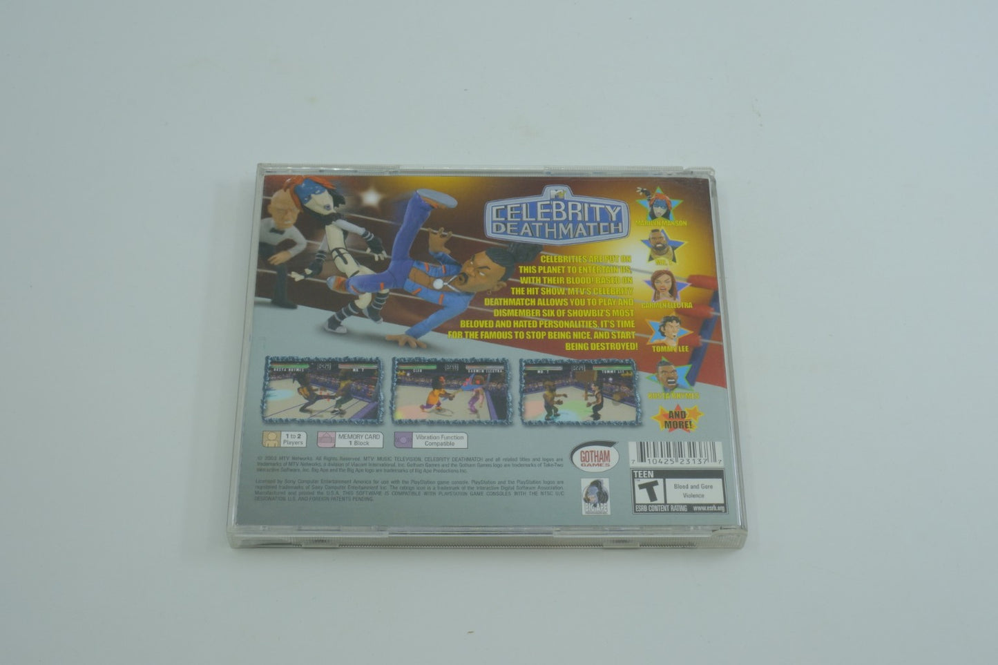 MTV Celebrity Deathmatch - Complete in Box