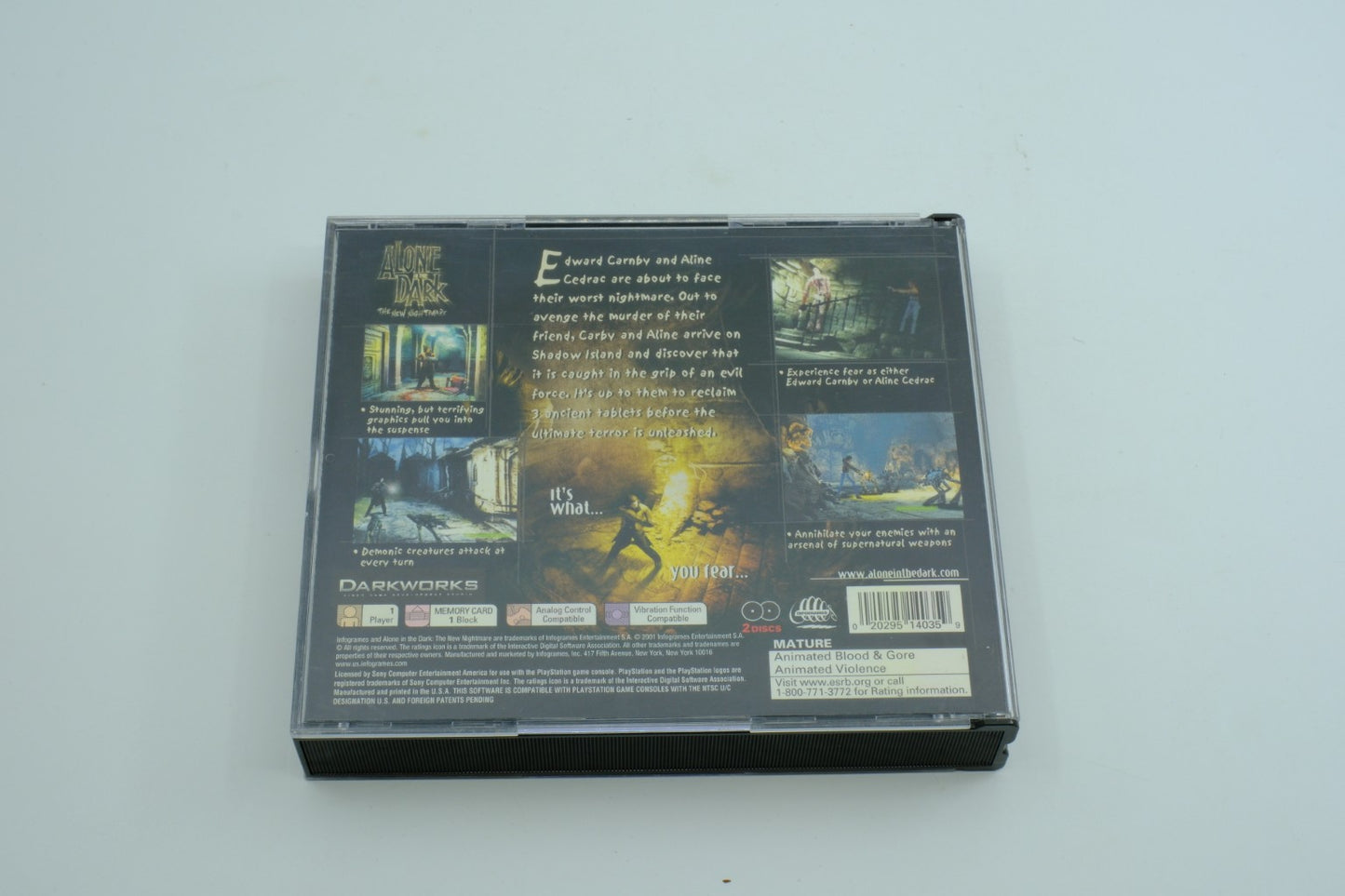 Alone in the Dark: The New Nightmare - Complete in Box