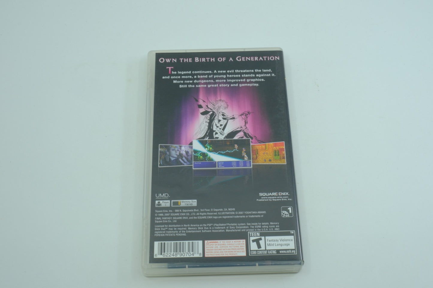 Final Fantasy II - Complete in Box