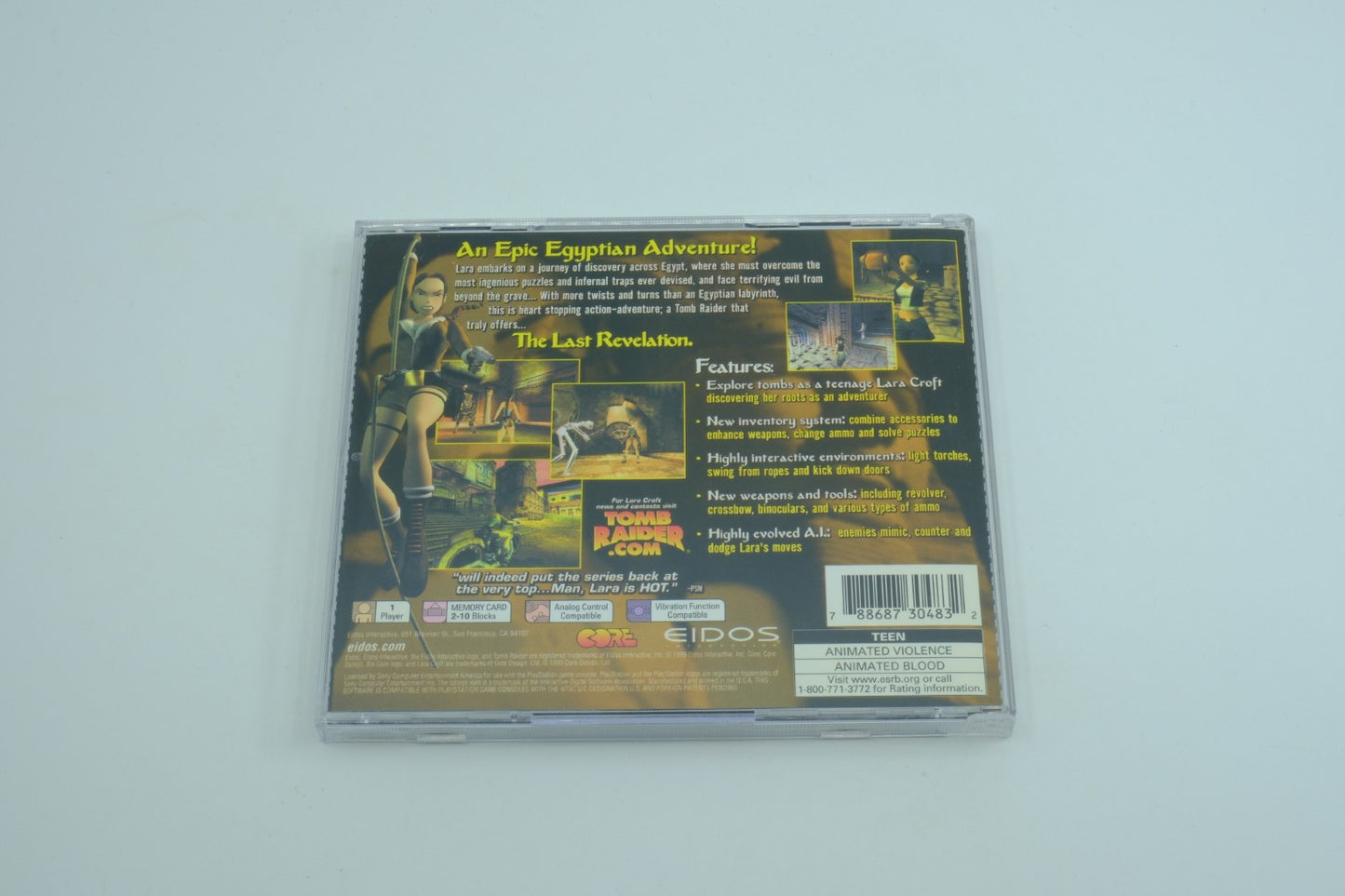 Tomb Raider: The Last Revelation - Complete in Box