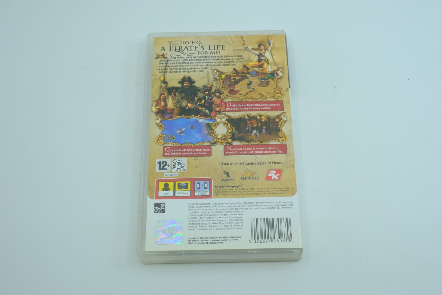 Sid Meier's Pirates! - Complete in Box