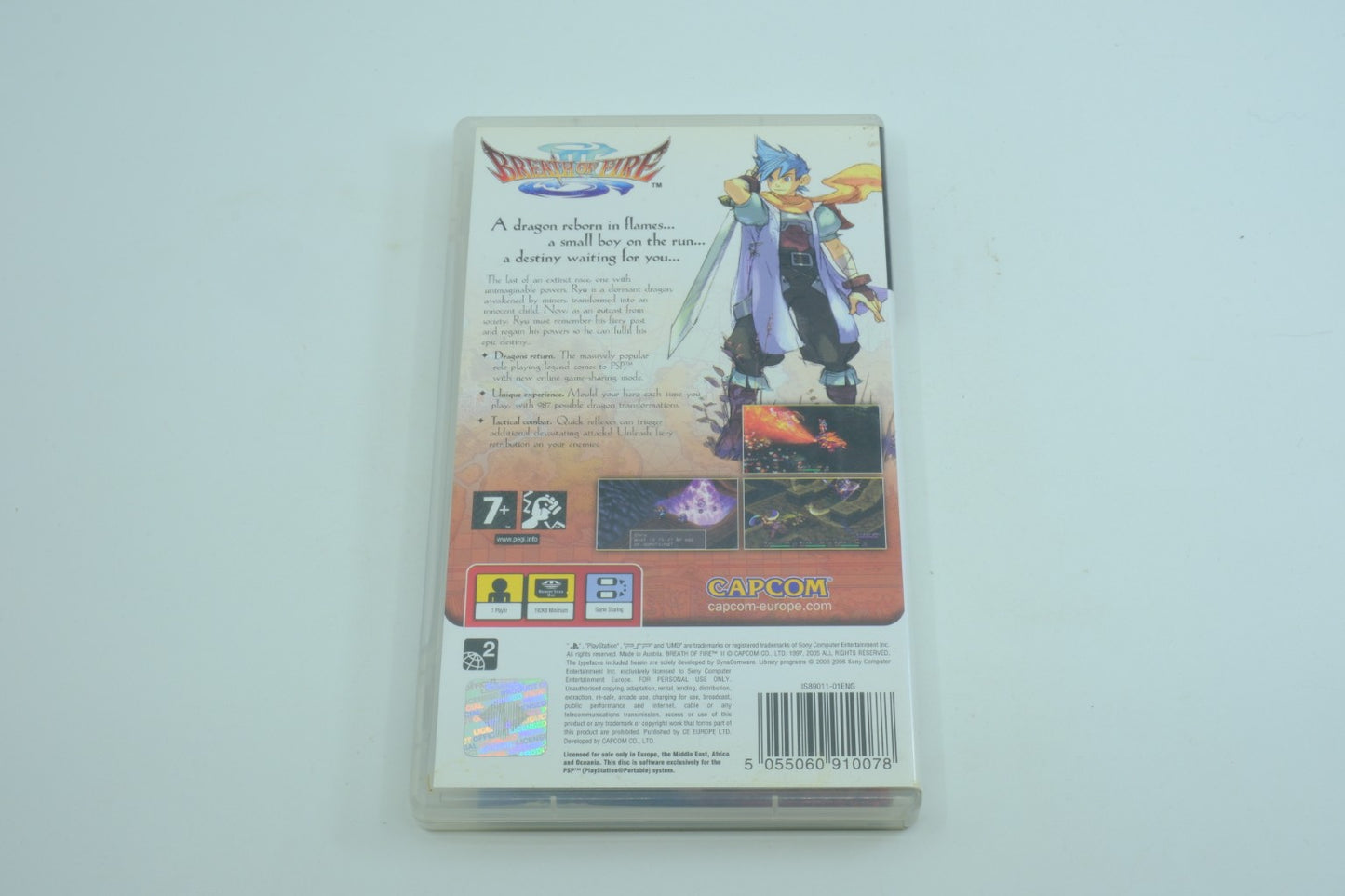 Breath of Fire III - Complete in Box PAL region-free
