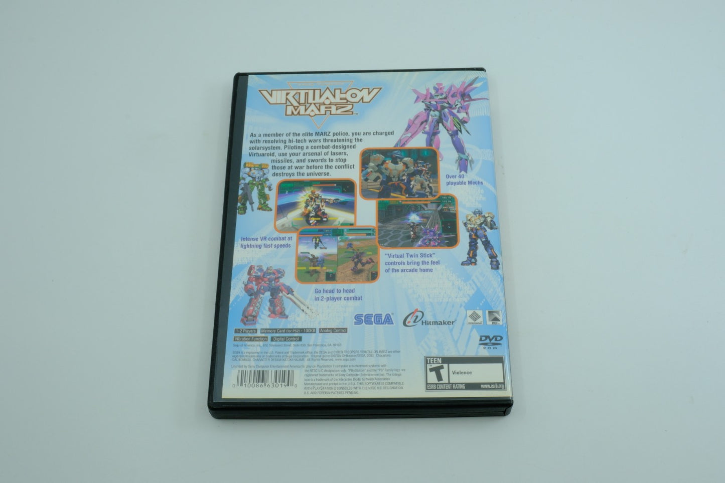 Virtual On Marz - Complete in Box