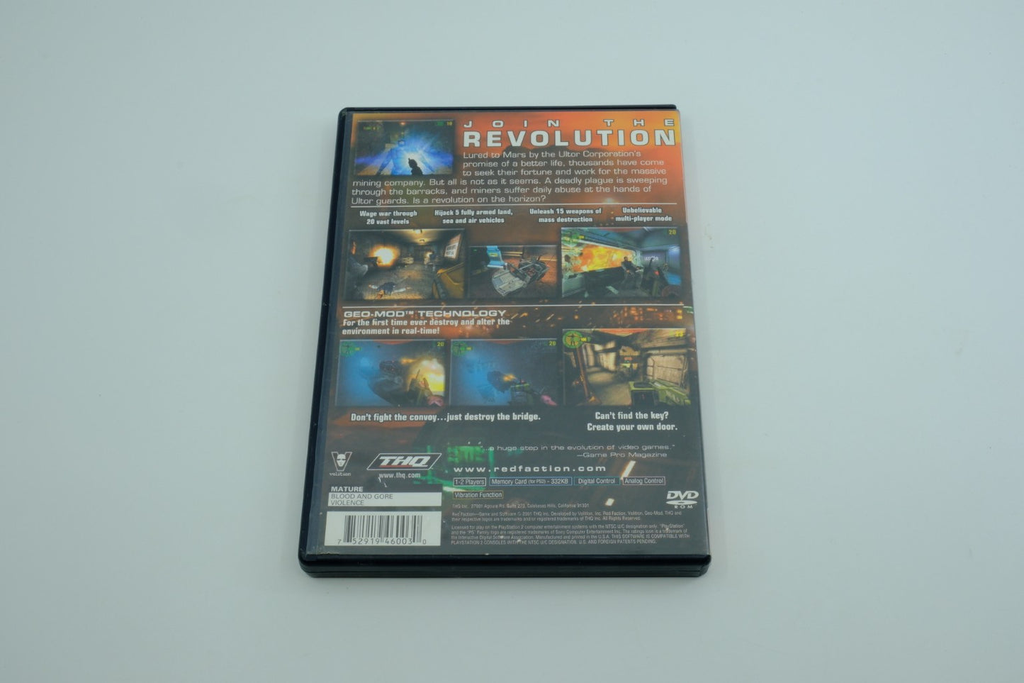 Red Faction Greatest Hits - Complete in Box