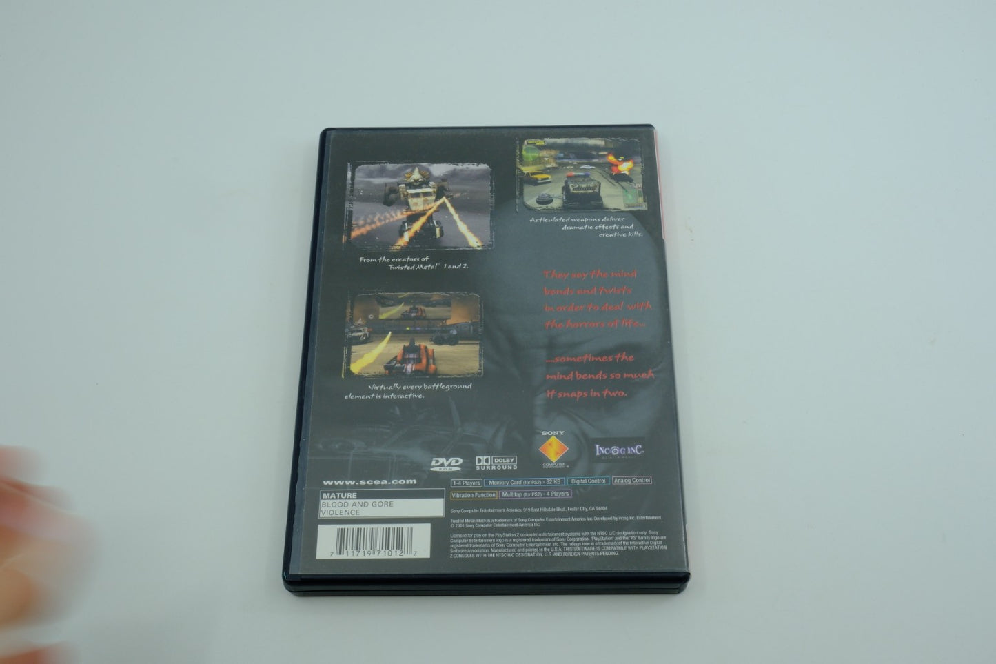 Twisted Metal: Black - Complete in Box