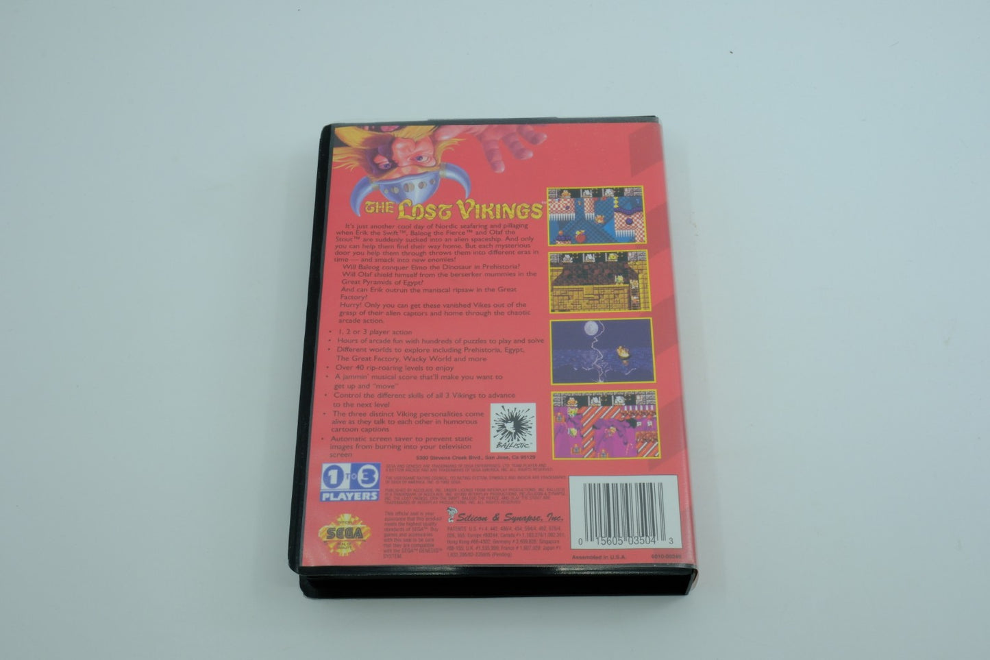 The Lost Vikings - Complete in Box