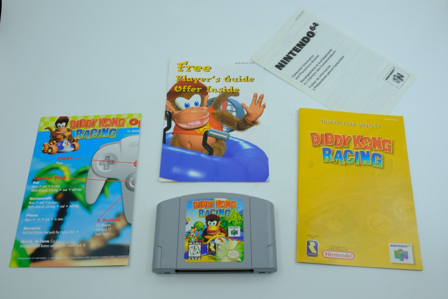 Diddy Kong Racing - Complete in Box