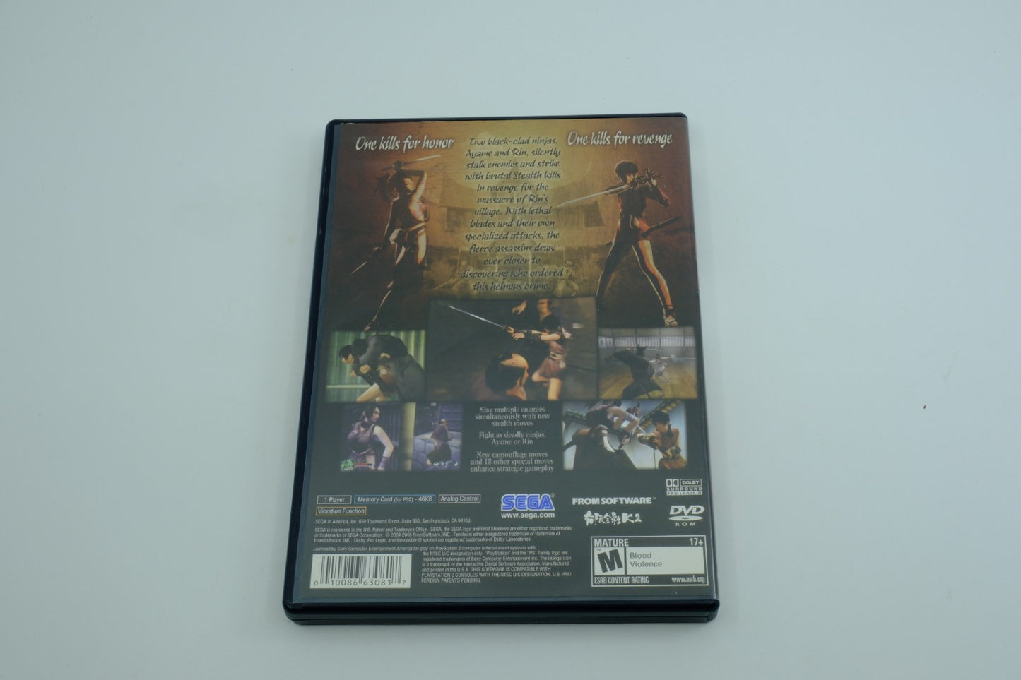 Tenchu: Fatal Shadows - Complete in Box