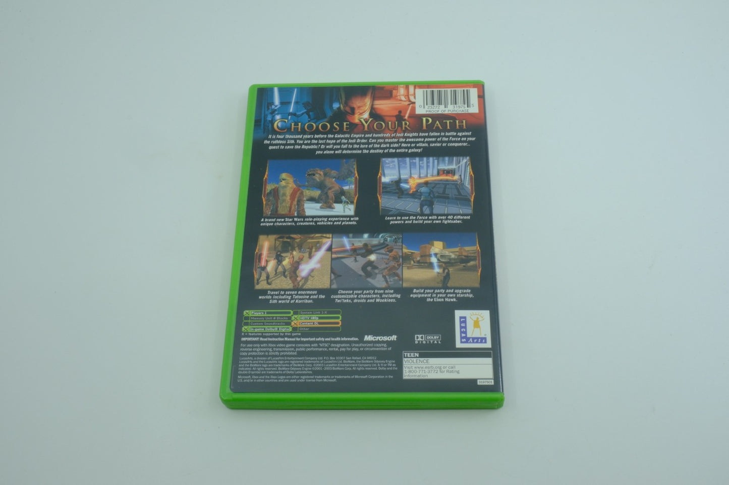 Star Wars: Knights of the Old Republic - Complete in Box