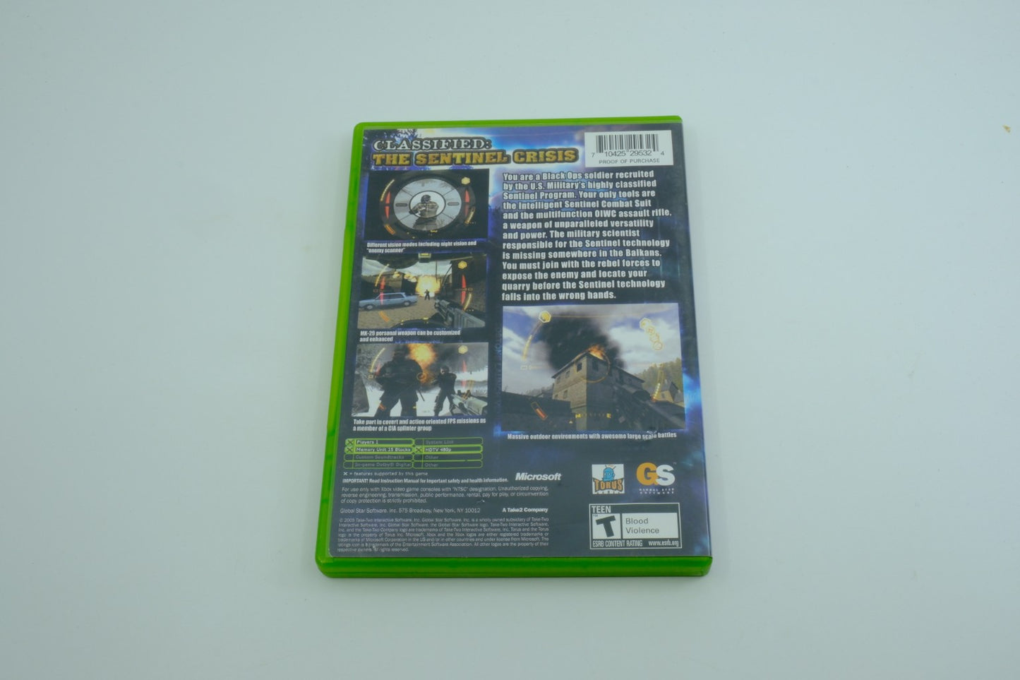 Classified: The Sentinel Crisis - Complete in Box