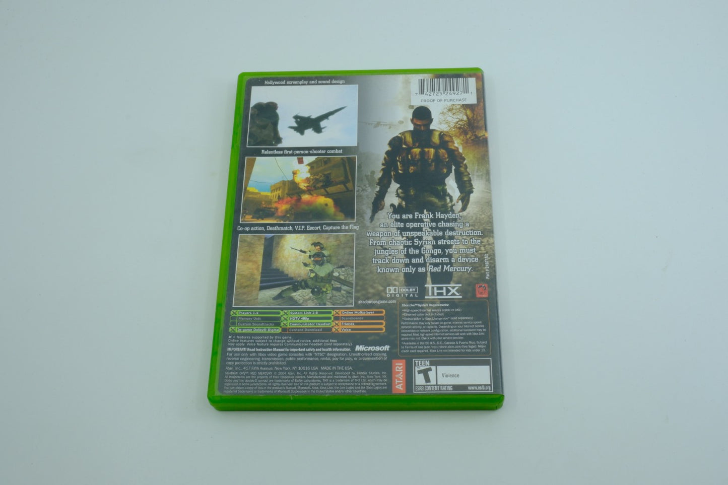 Shadow Ops: Red Mercury - Complete in Box