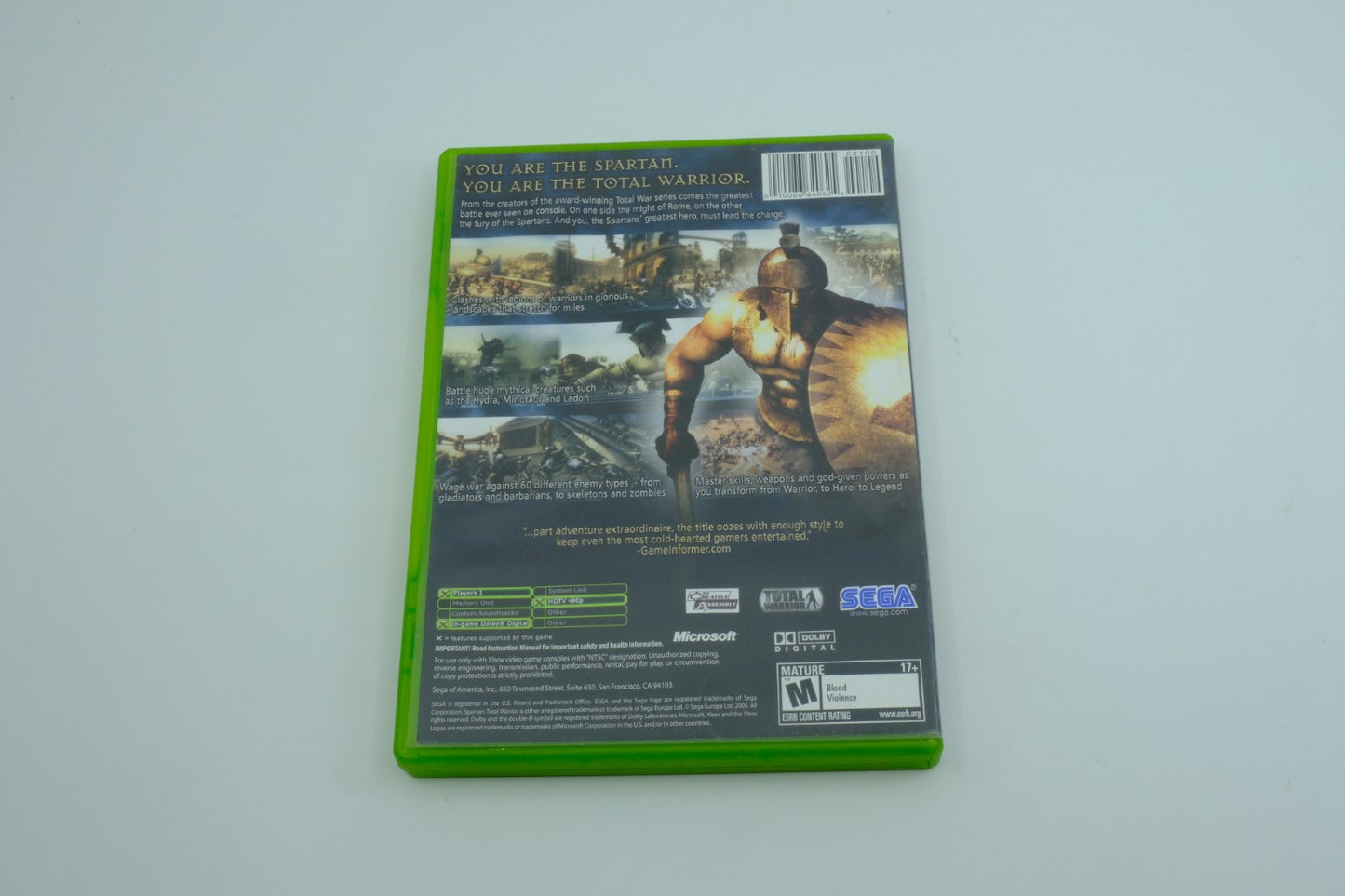 Spartan: Total Warrior - Complete in Box