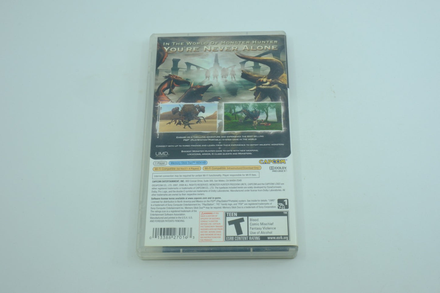 Monster Hunter Freedom Unite - Complete in Box