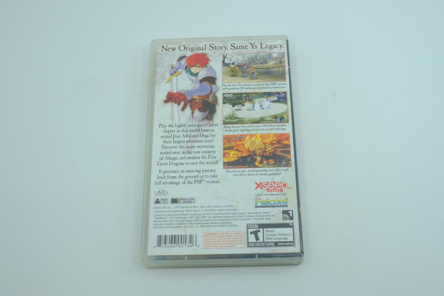 Ys Seven - Complete in Box