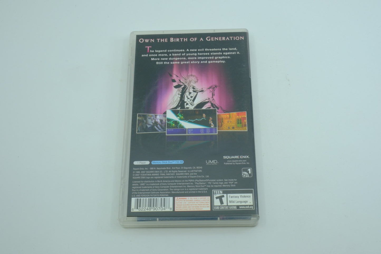 Final Fantasy II - Complete in Box