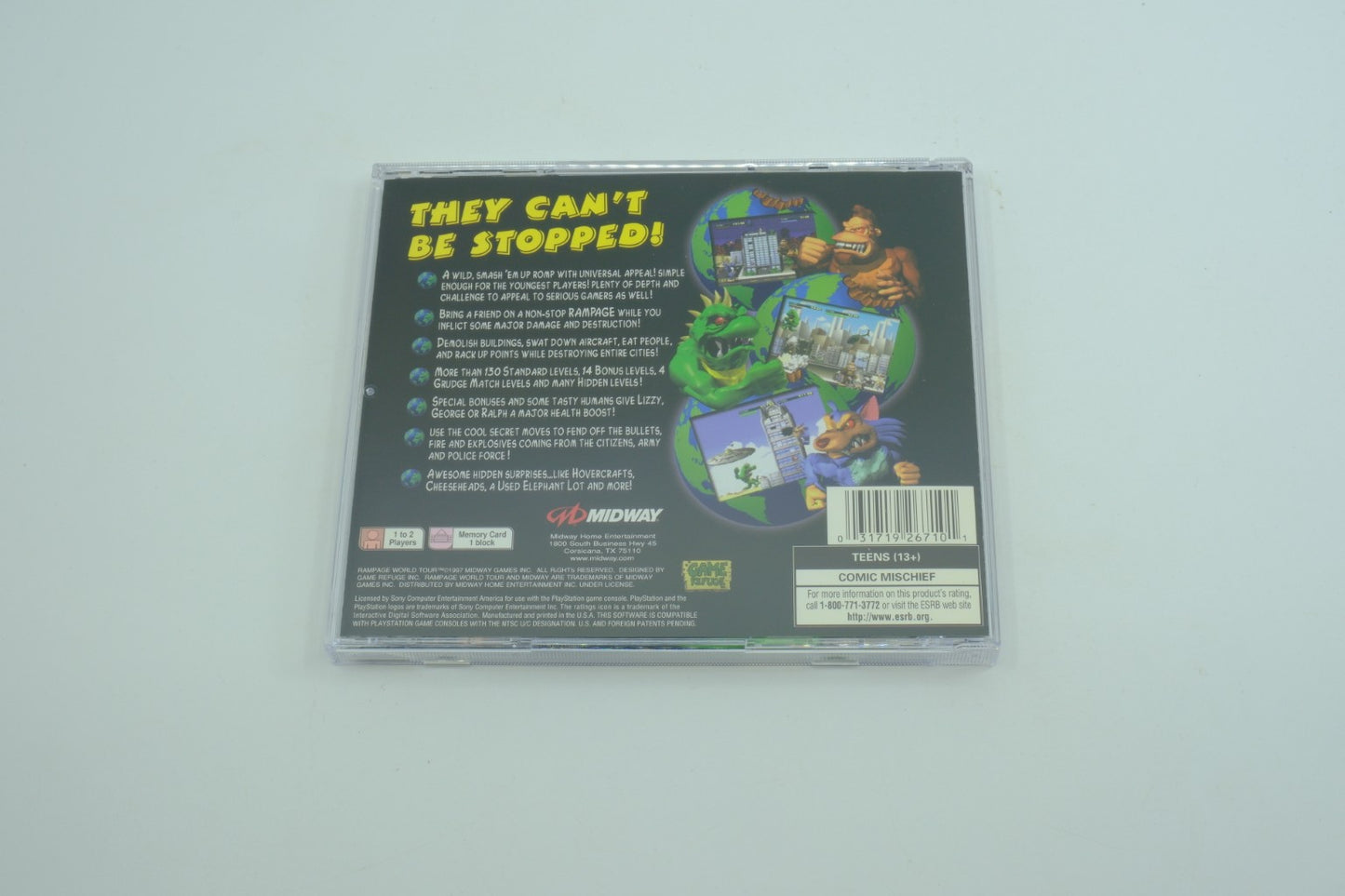 Rampage: World Tour - Complete in Box