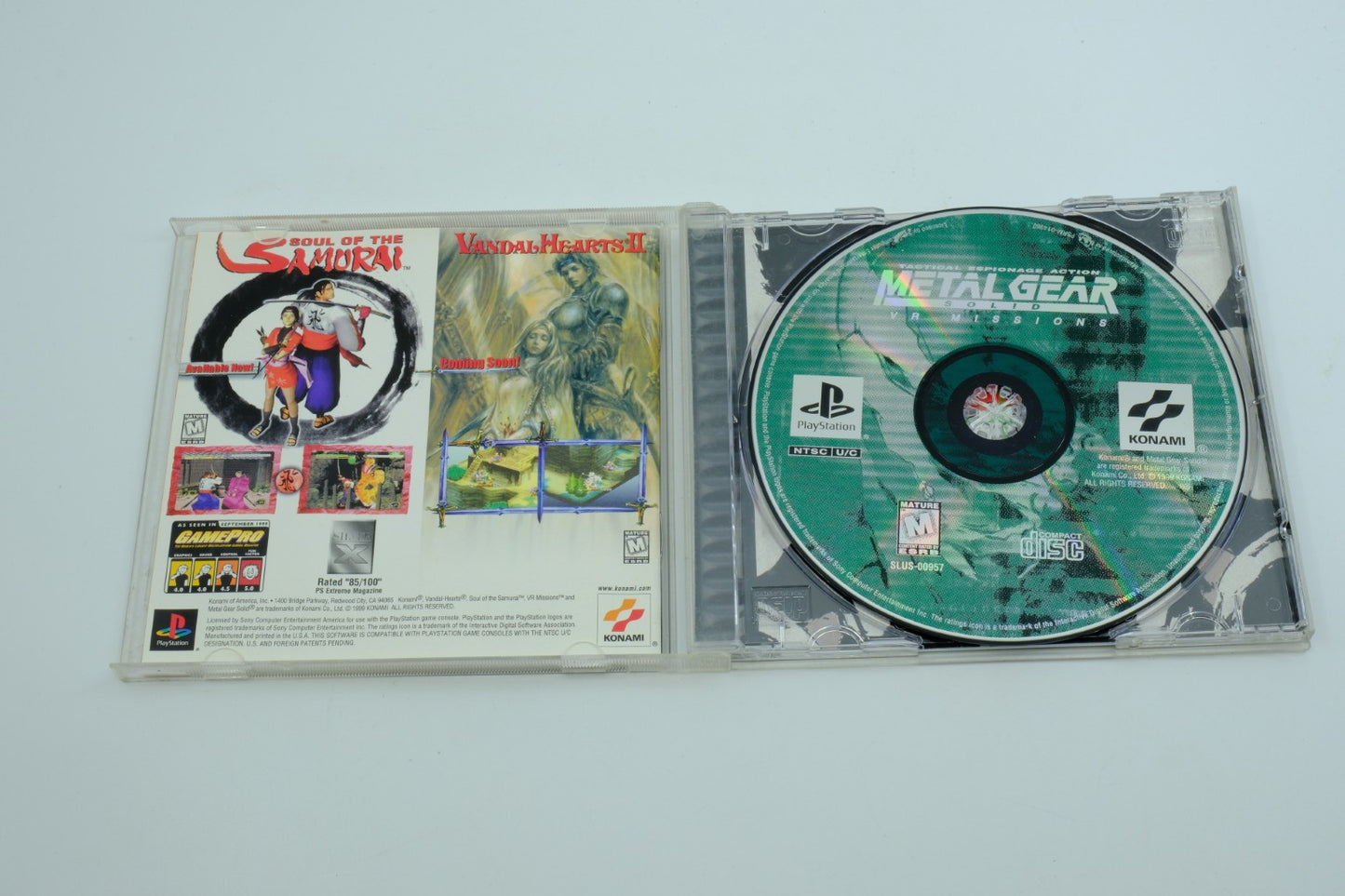 Metal Gear Solid: VR Missions - Complete in Box