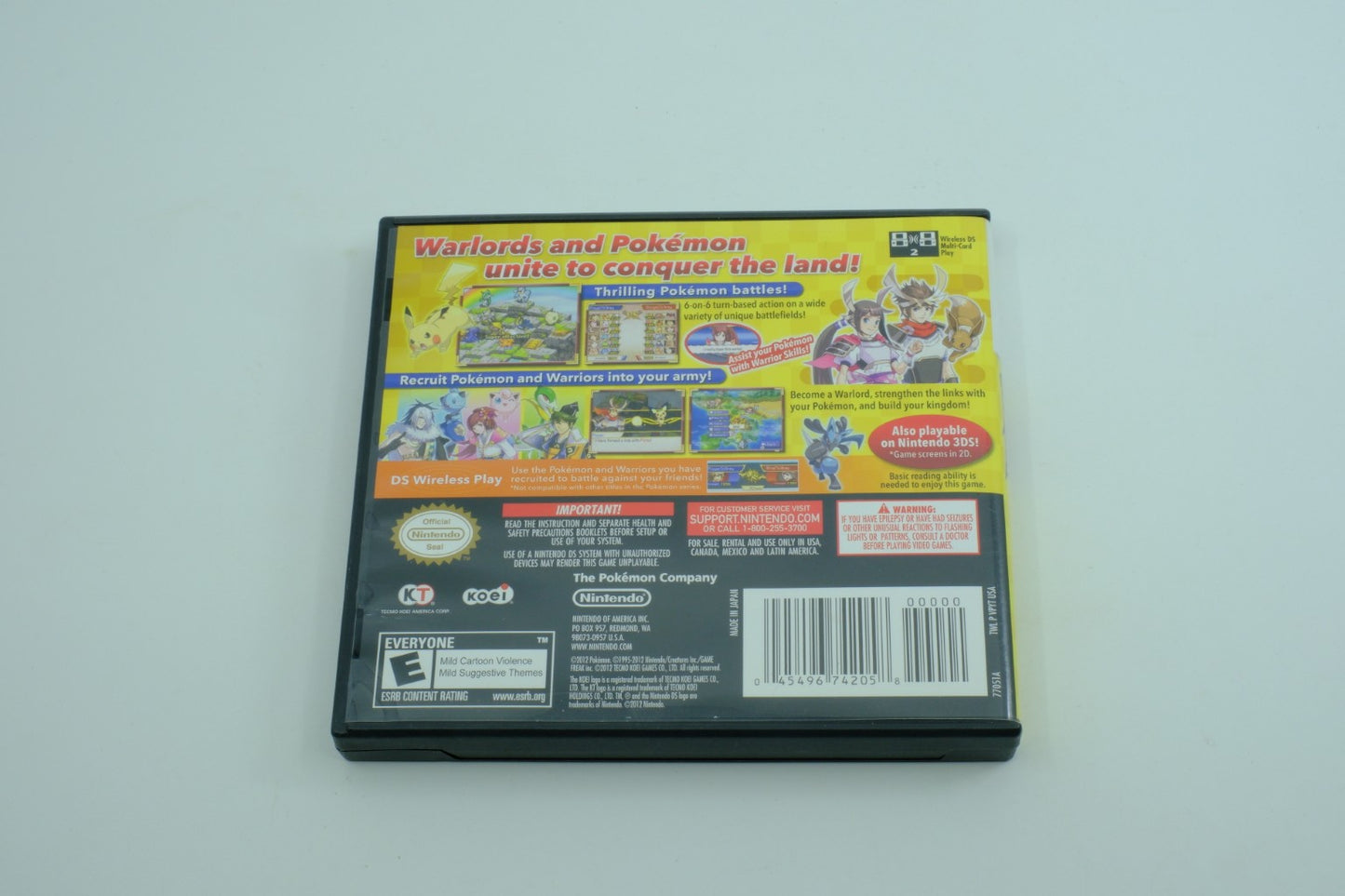 Pokemon Conquest - Complete in Box