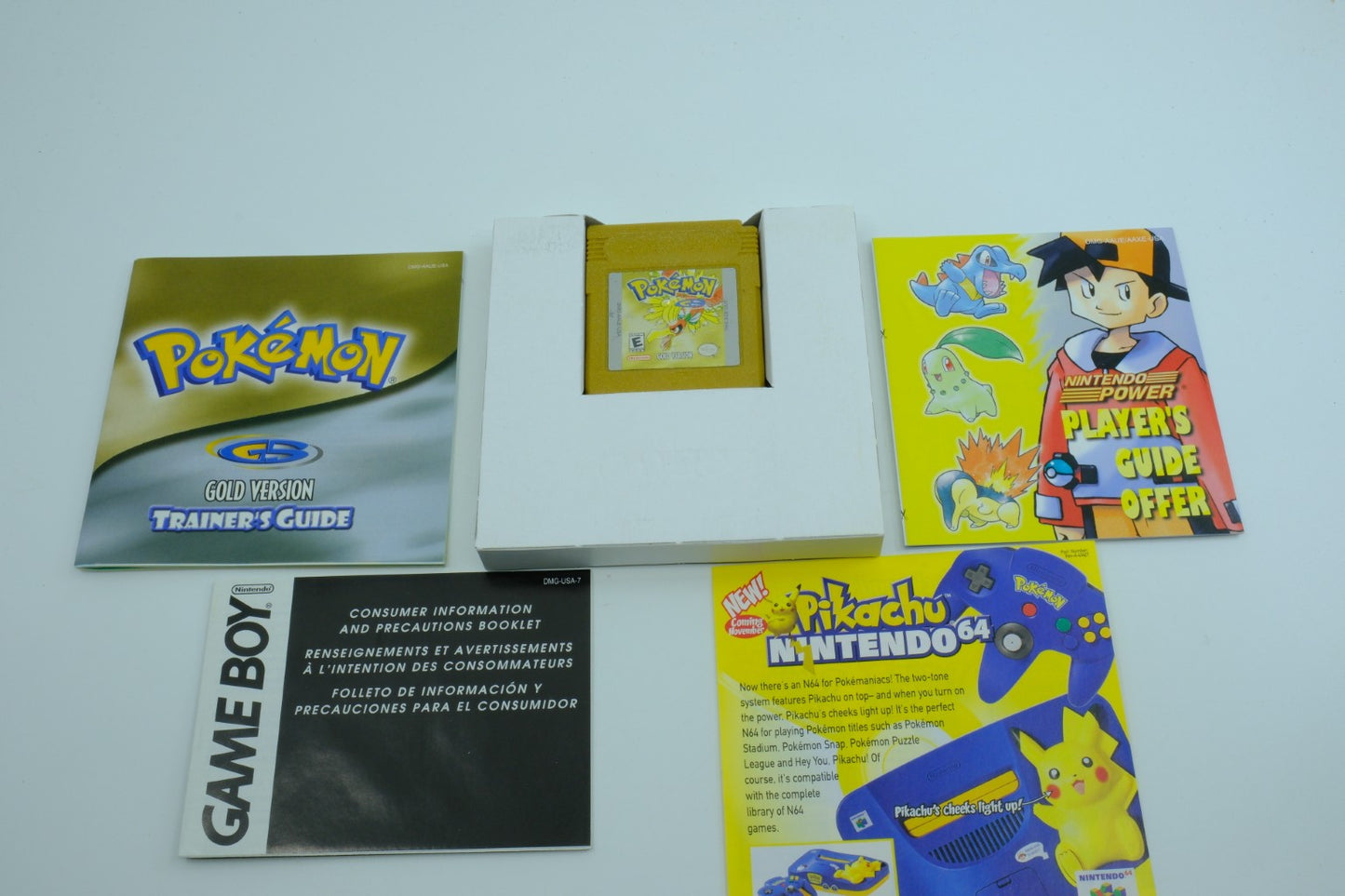 Pokemon Gold Version - Complete in Box