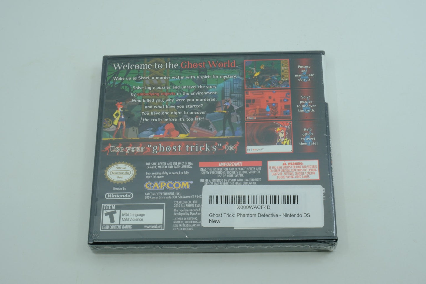 Ghost Trick: Phantom Detective - Sealed