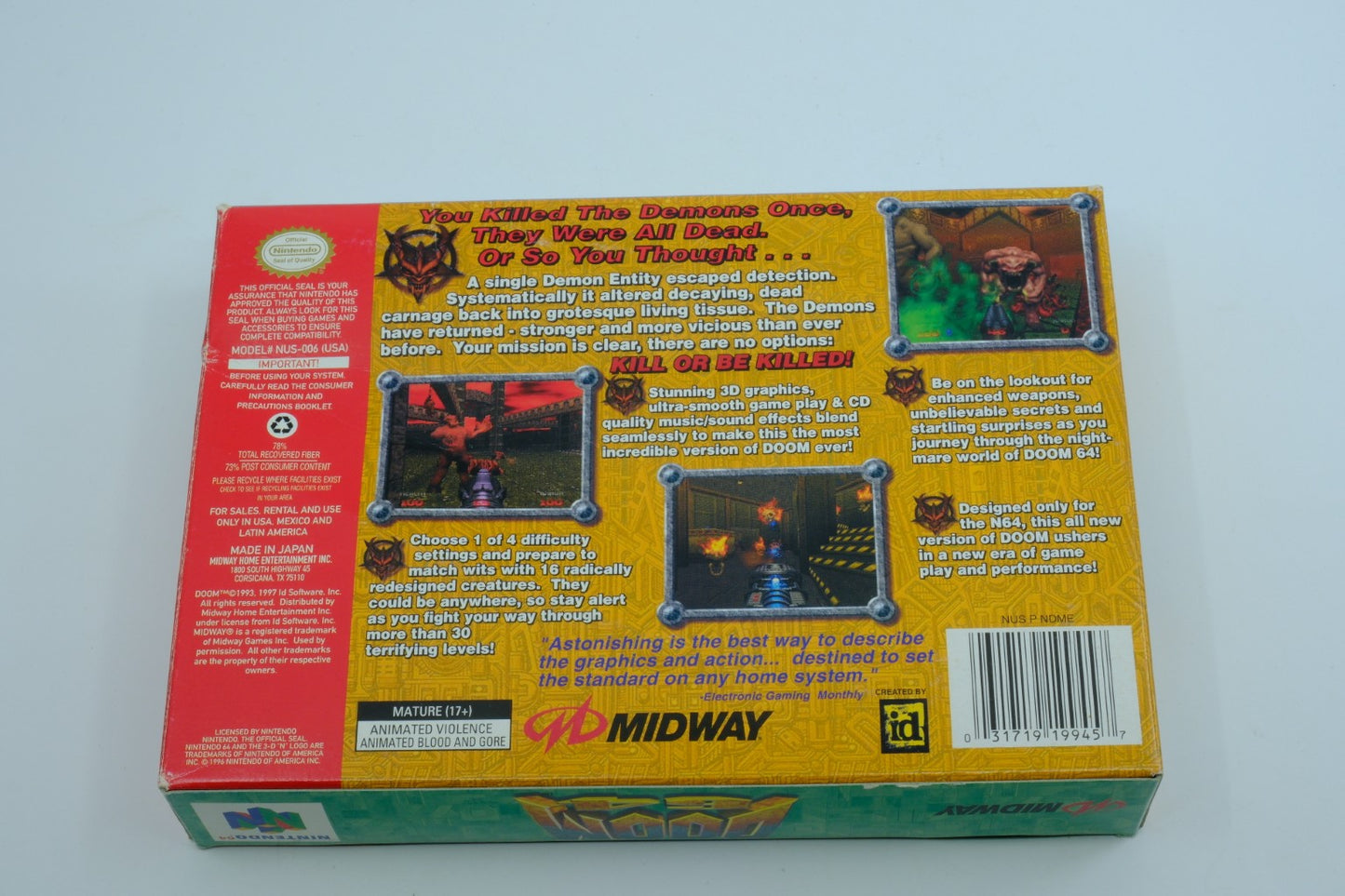 Doom 64 - Complete in Box