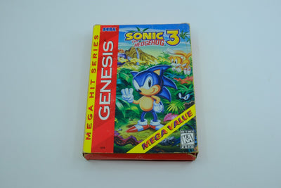 Sonic the Hedgehog 3 - Complete in Box - Mega Hit Series