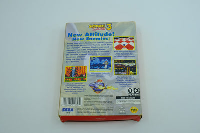 Sonic the Hedgehog 3 - Complete in Box - Mega Hit Series