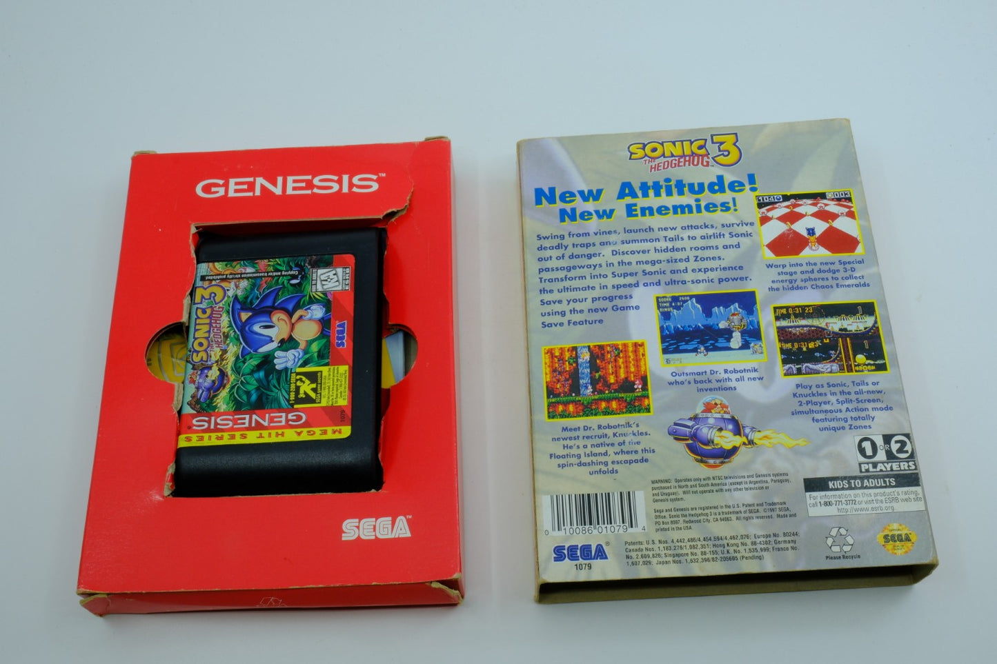 Sonic the Hedgehog 3 - Complete in Box - Mega Hit Series