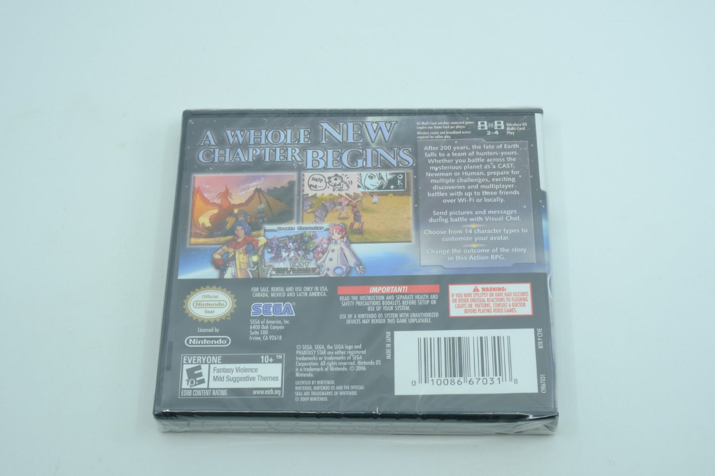 Phantasy Star 0 - Sealed