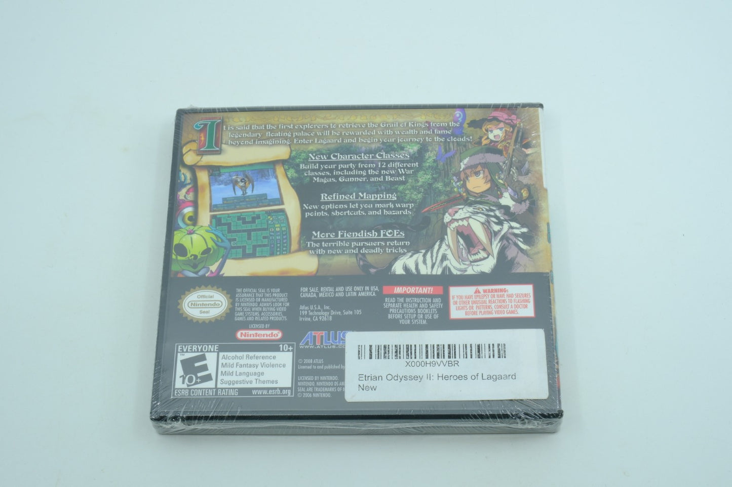 Etrian Odyssey II: Heroes of Lagaard - Sealed