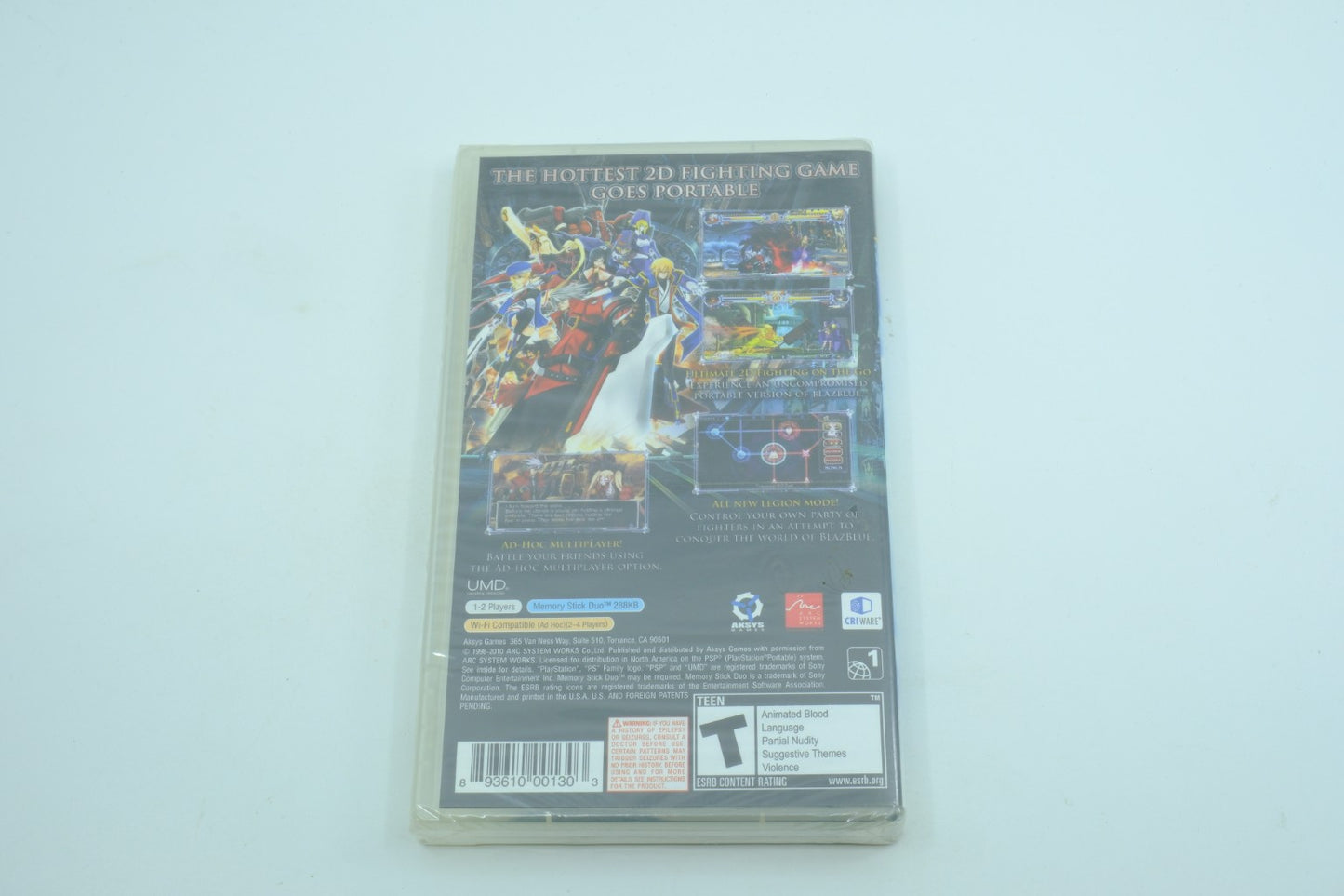 BlazBlue: Continuum Shift Portable - Sealed