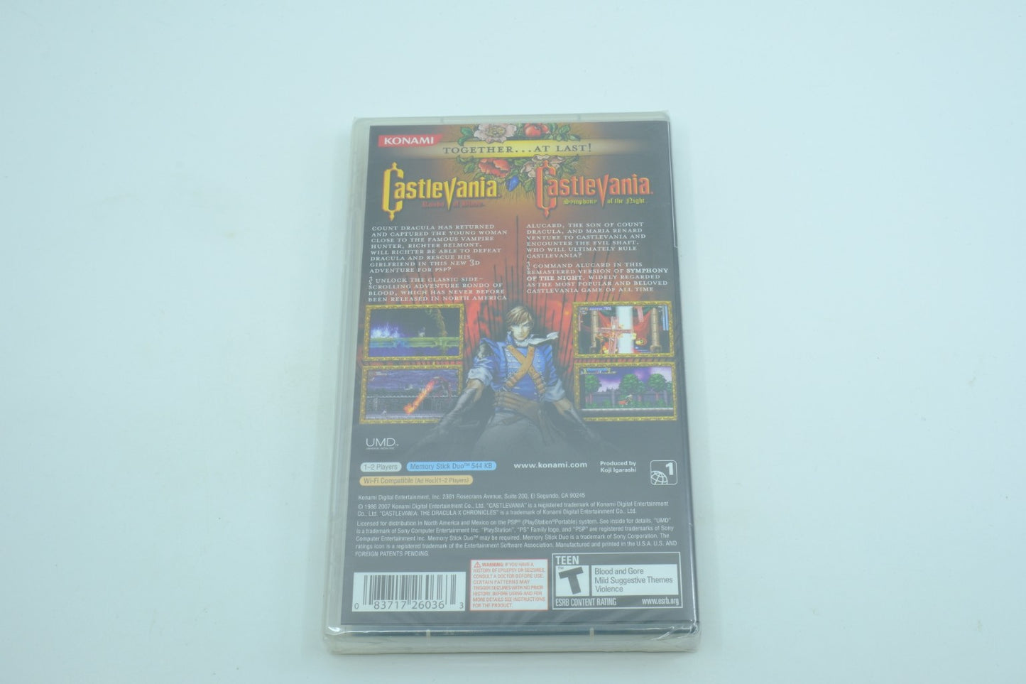 Castlevania: The Dracula X Chronicles - Sealed