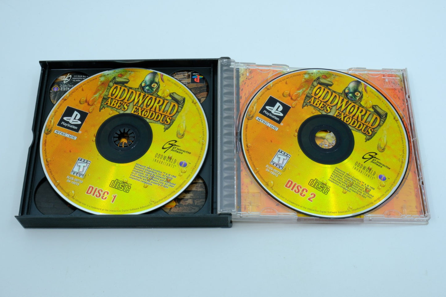 Oddworld: Abe's Exoddus - Complete in Box + Original invoice