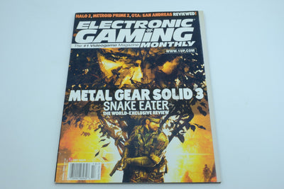 Electronic Gaming Monthly - Holiday 2004 - Metal Gear Solid 3: Snake Eater - The World-Exclusive Review