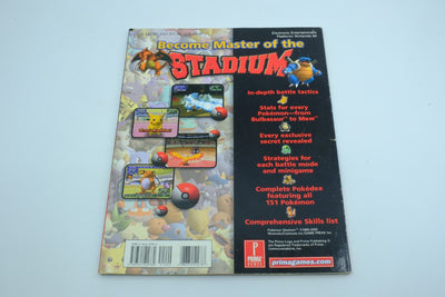 Pokemon Stadium: Prima's Official Strategy Guide (Prima Games)