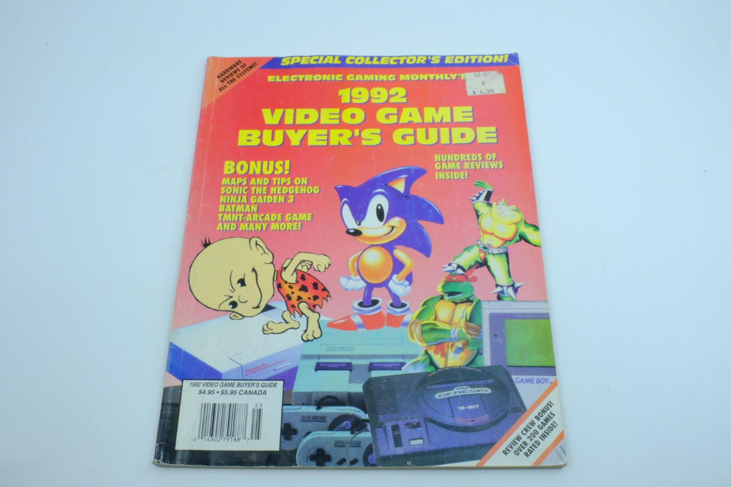 Electronic Gaming Monthly - 1992 Video Game Buyer's Guide - Special Collector's Edition