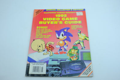 Electronic Gaming Monthly - 1992 Video Game Buyer's Guide - Special Collector's Edition