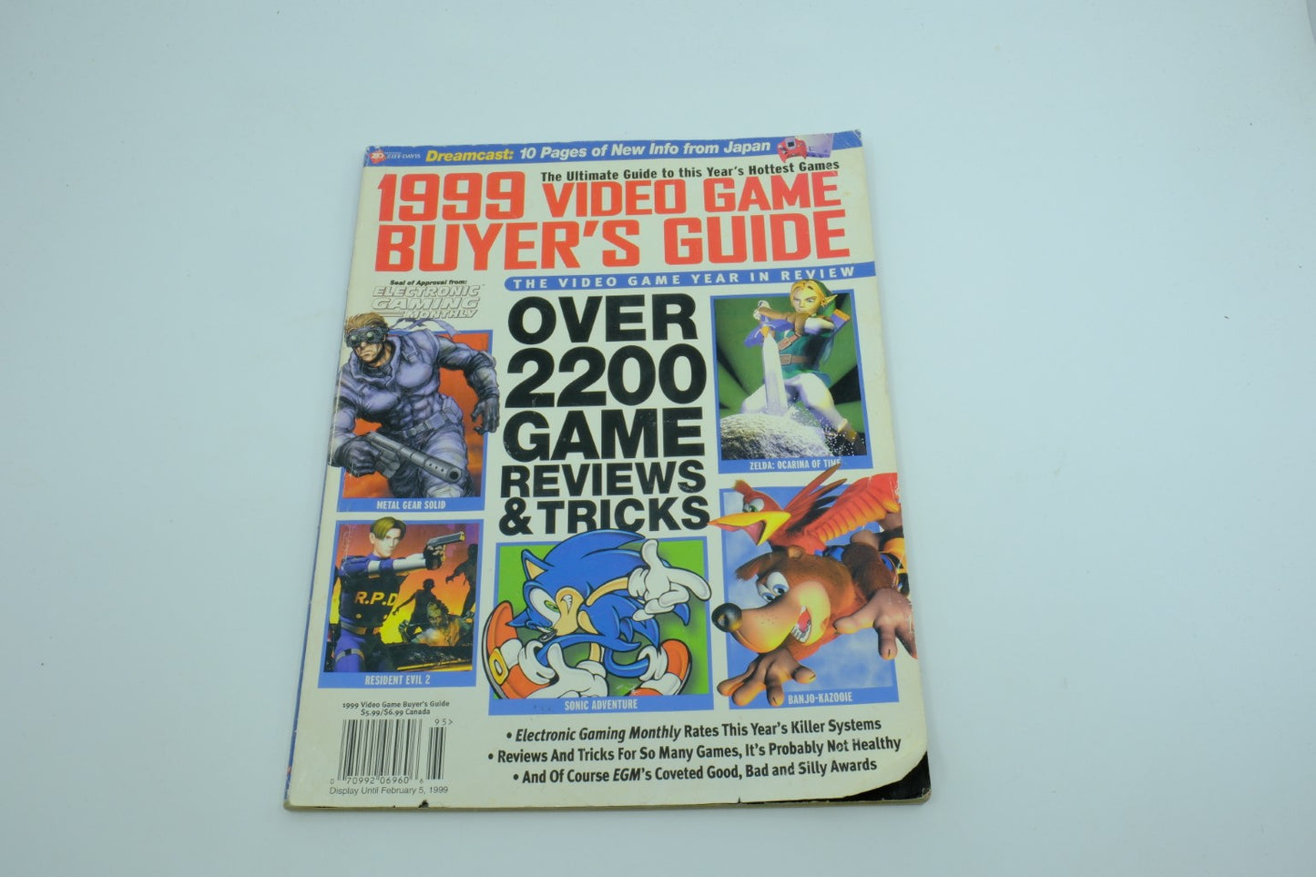 1999 Video Game Buyer's Guide - The Video Game Year in Review - Over 2200 Game Reviews & Tricks