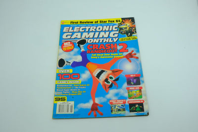Electronic Gaming Monthly #95 - June 1997 - Crash Bandicoot 2 Cover Story - First Review of Star Fox 64